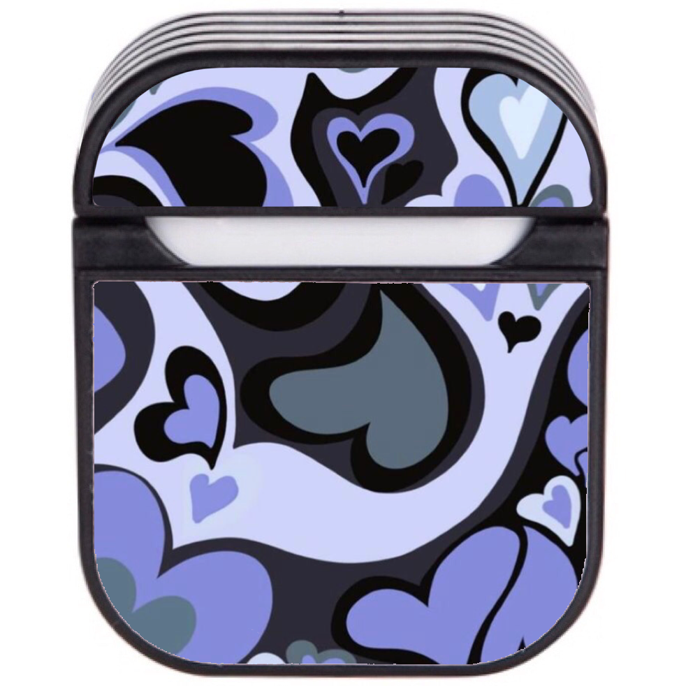 Purple Floating Hearts - AirPods